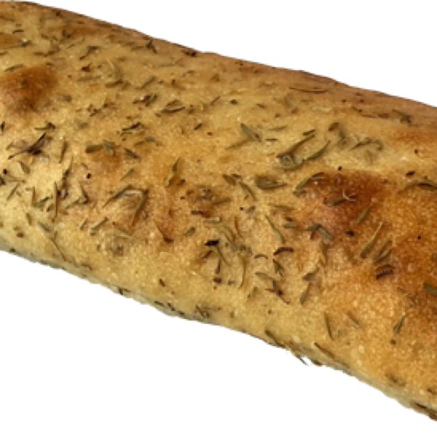 Roll Rectangle Focaccia Herb